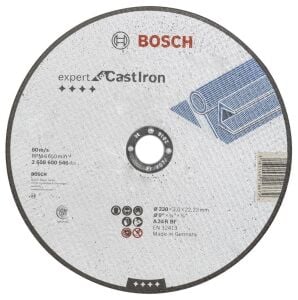 Bosch 230x3 mm Expert Döküm Kesme Taşı Düz 2608600546