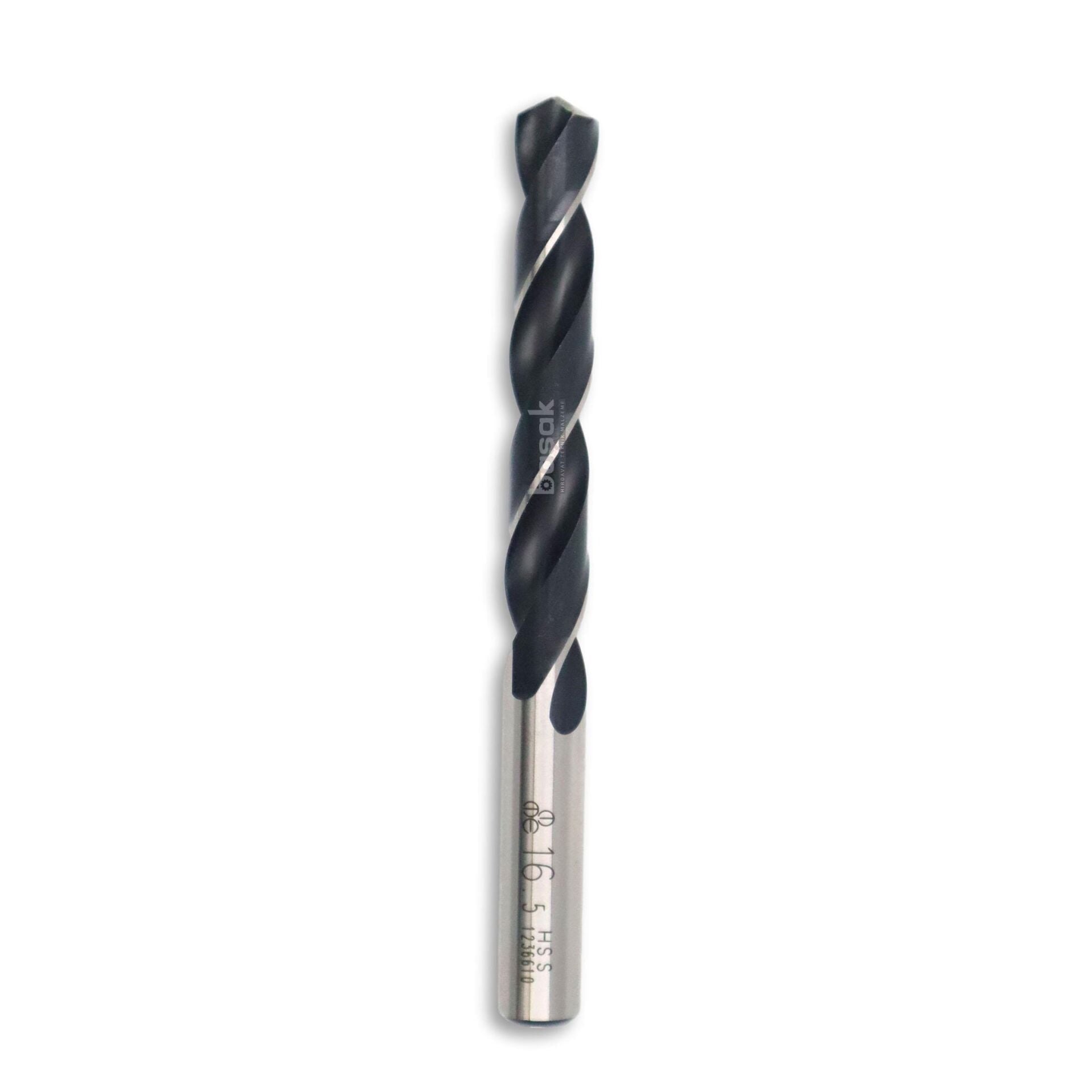 MTE 16,5 mm Taşlanmış Metal Matkap Ucu HSS DIN 338