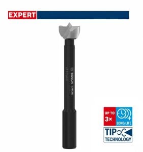 Bosch Expert 10 mm Sert Ahşap Menteşe Yeri Açma Ucu 2608901821