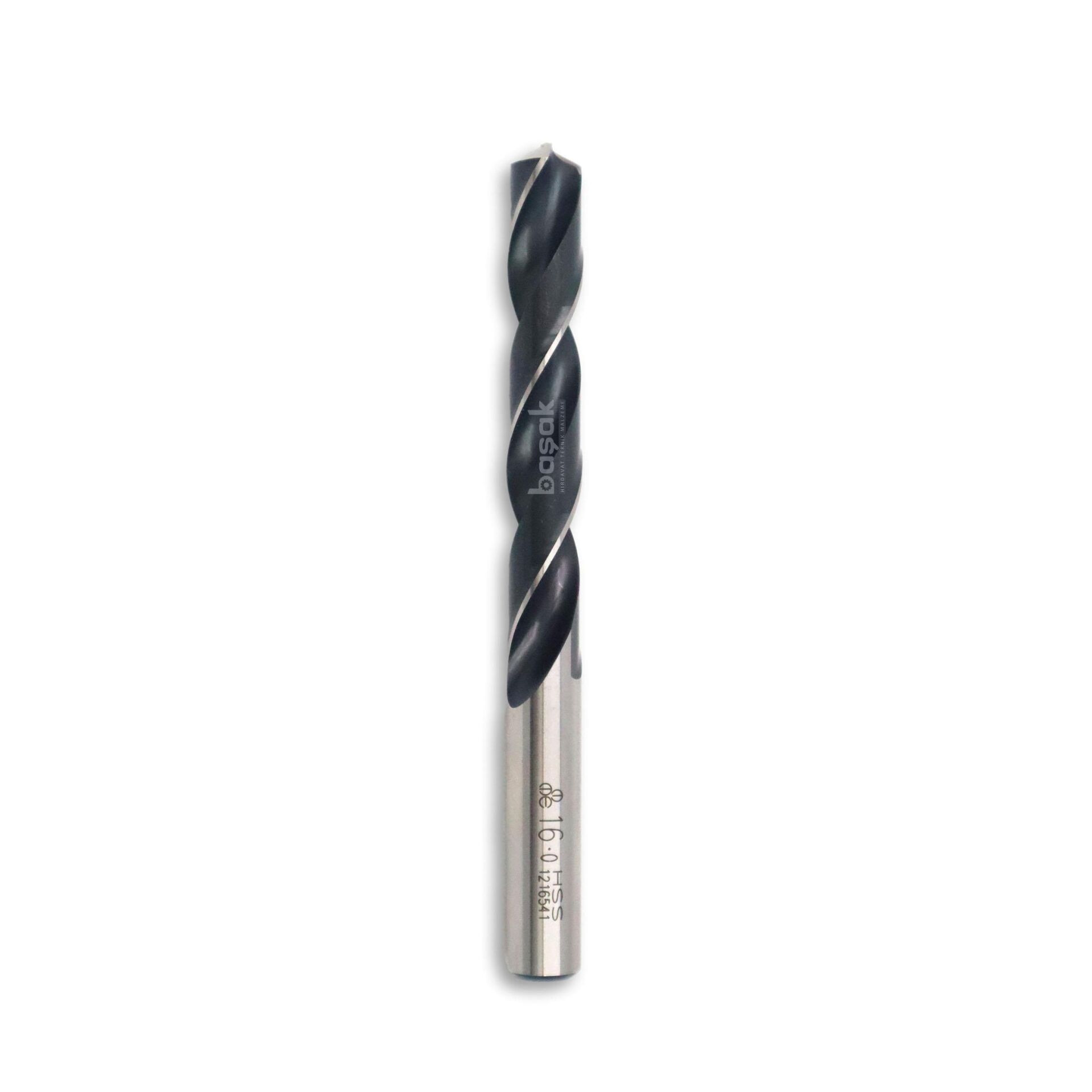 MTE 16 mm Taşlanmış Metal Matkap Ucu HSS DIN 338