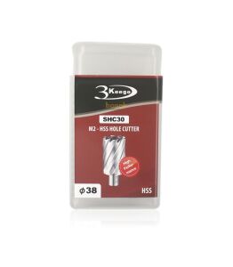 3Keego 38 x 30 mm HSS Manyetik Matkap Ucu SHC30