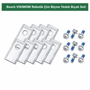 Bosch VISIMOW 18V Uyumlu Robotik Çim Biçme Yedek Bıçak Seti F016800691
