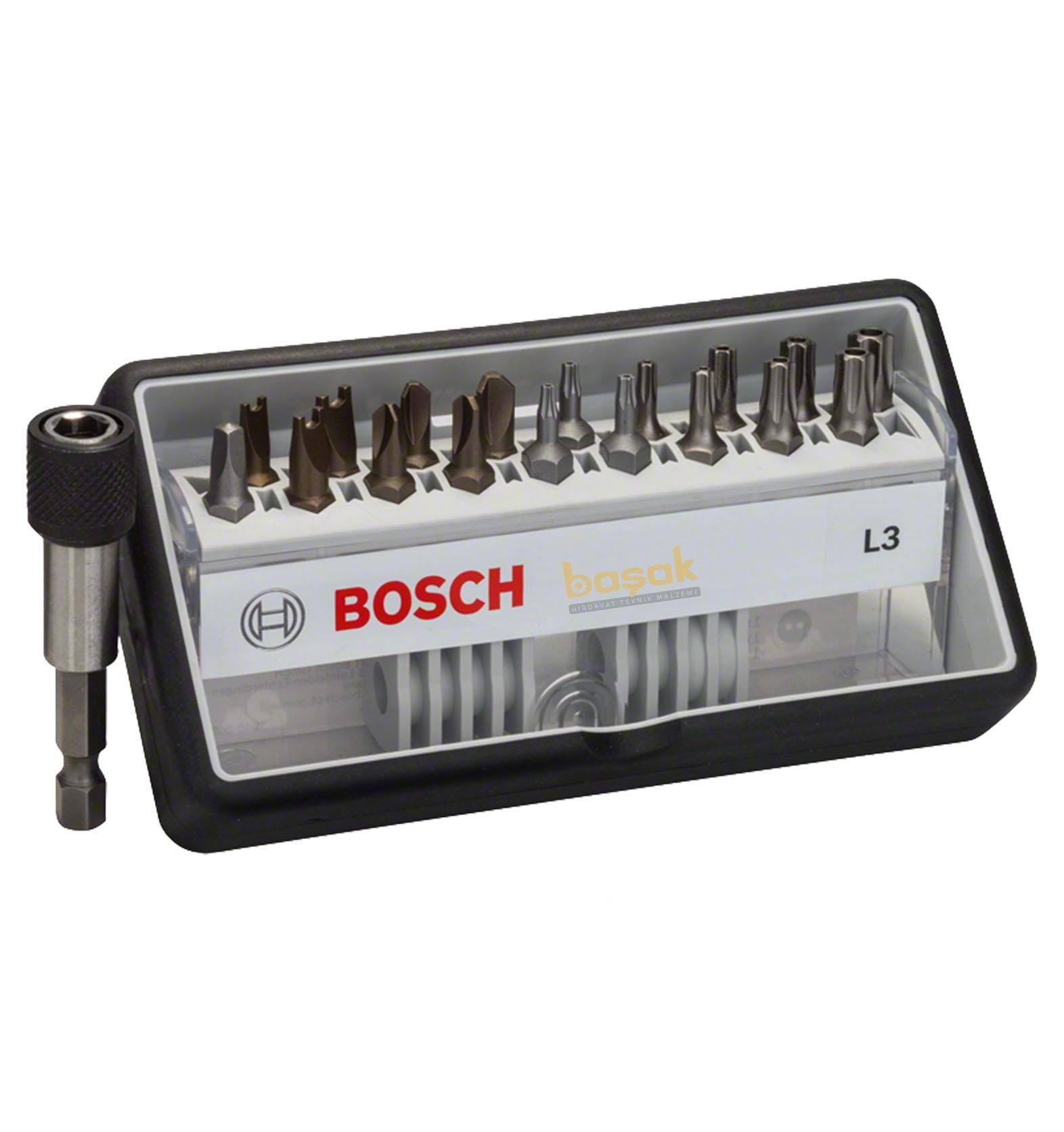 Bosch Profesyonel 18+1 Vidalama Ucu Seti Robust 2607002569