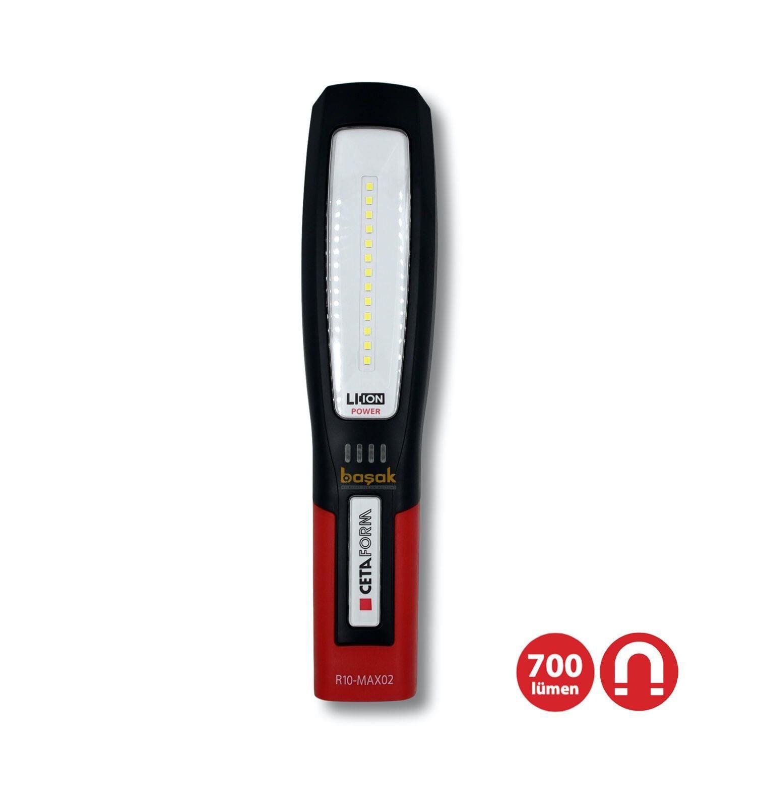 Ceta Form 700 Lümen Şarjlı Led Çalışma Lambası R10-MAX02