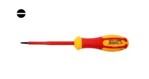 Ceta Form  4 x 100 mm 1000 volt VDE izoleli Düz Tornavida G01-040-100