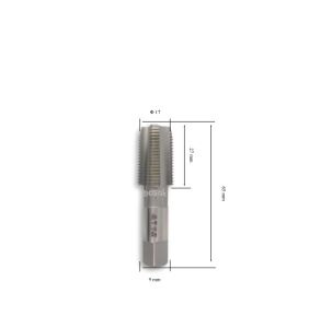 MTE NPT 3/8 Konik Boru Makina Kılavuzu HSS