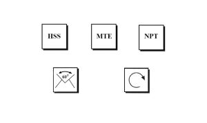 MTE NPT 1/2 Konik Boru Makina Kılavuzu HSS