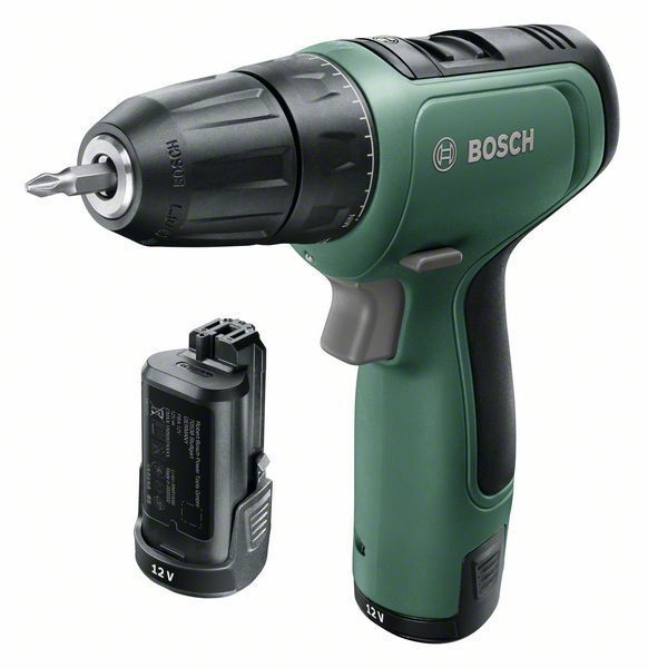 Bosch EasyDrill 1200 Akülü Delme-Vidalama Makinesi (Çift Akülü) 06039D3002