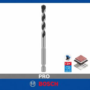 Bosch PRO HEX-5 7 x 100 mm Karbür Uçlu Beton Matkap Ucu 2608706983