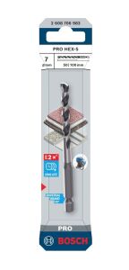 Bosch PRO HEX-5 7 x 100 mm Karbür Uçlu Beton Matkap Ucu 2608706983