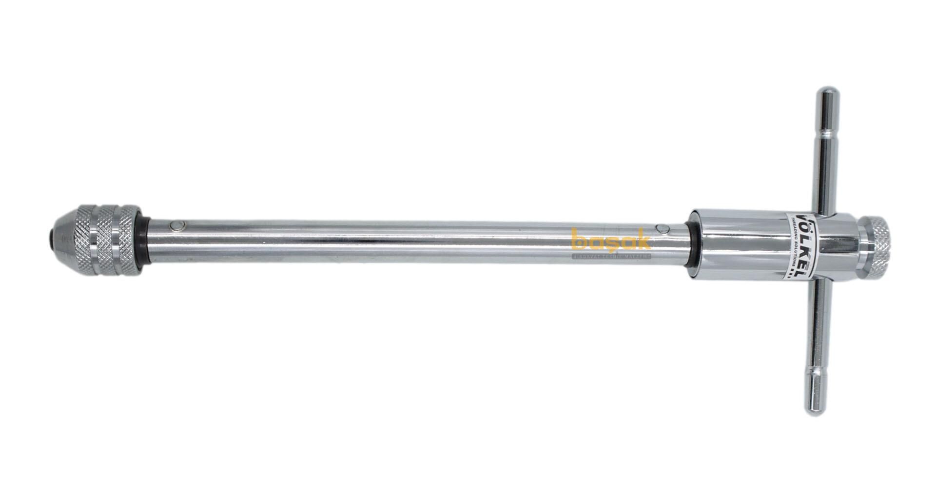 Völkel No:10 250 mm M3-10 Uzun Cırcırlı Kılavuz Kolu 10010