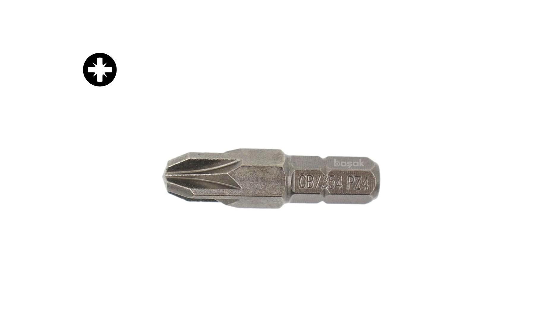 Ceta Form PZ 4 x 32 mm Yıldız Uçlu Bits  CB/354
