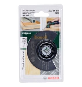 Bosch DIY Starlock ACZ 85 EB Ahşap-Metal Testere Ucu 2609256943