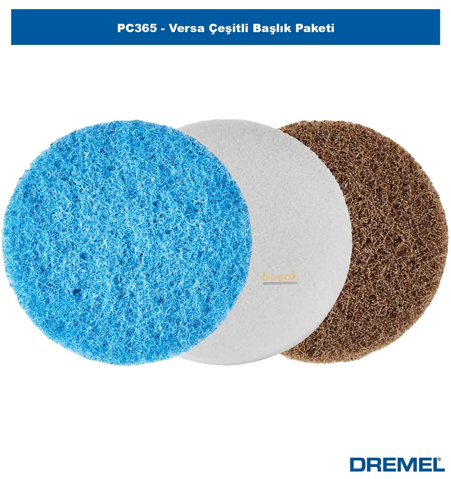 Dremel PC365 Versa Çeşitli Başlık Paketi