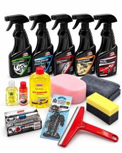 Autokit 14 Parça Kovalı Araç Temizlik ve Bakım Seti