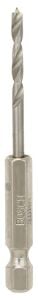 Bosch Ahşap Matkap Ucu 3 x 74 mm 1/4 Hex Şaft 2608595519