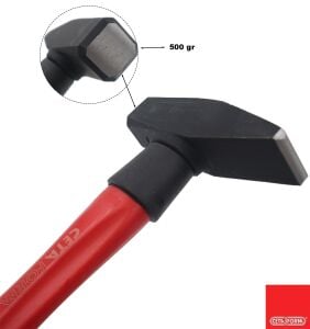 Ceta Form 500 gr Fiber Saplı Tesviyeci Çekiç L01F-500
