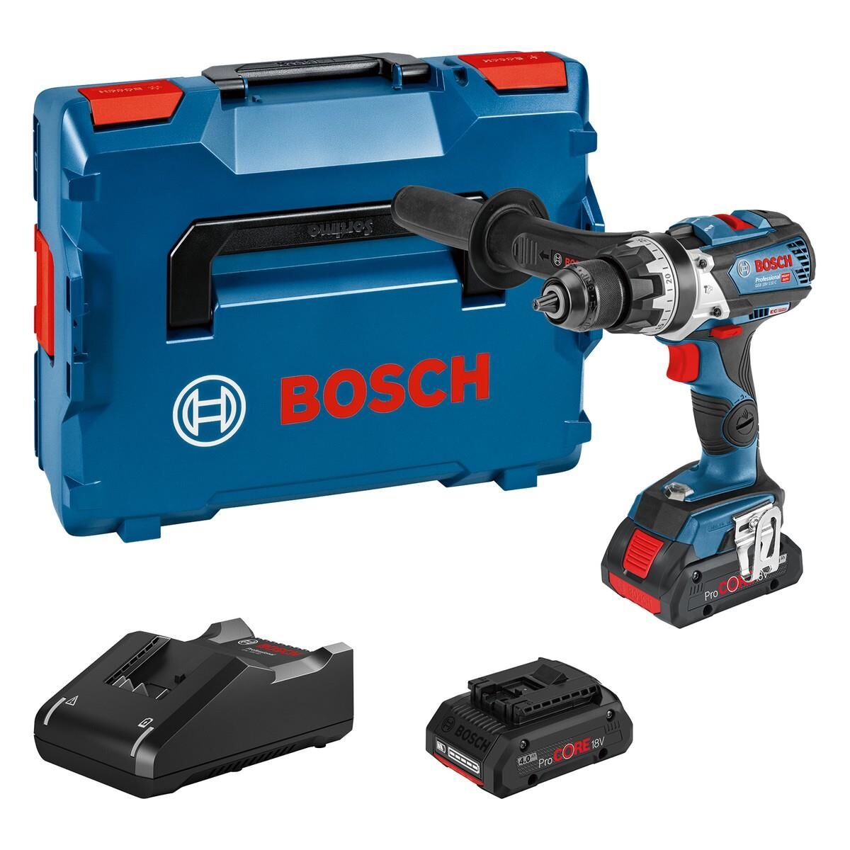 Bosch GSB 18V-110 C 2x4Ah ProCORE Akülü Darbeli Matkap 06019G030B