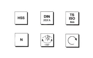 MTE 2,00 mm Punta Matkabı HSS (DIN 333/A)