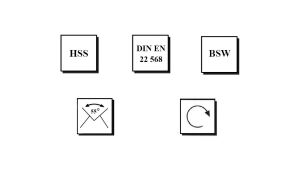 MTE W 3/4 Pafta Normal Vidalı HSS DIN 223/B