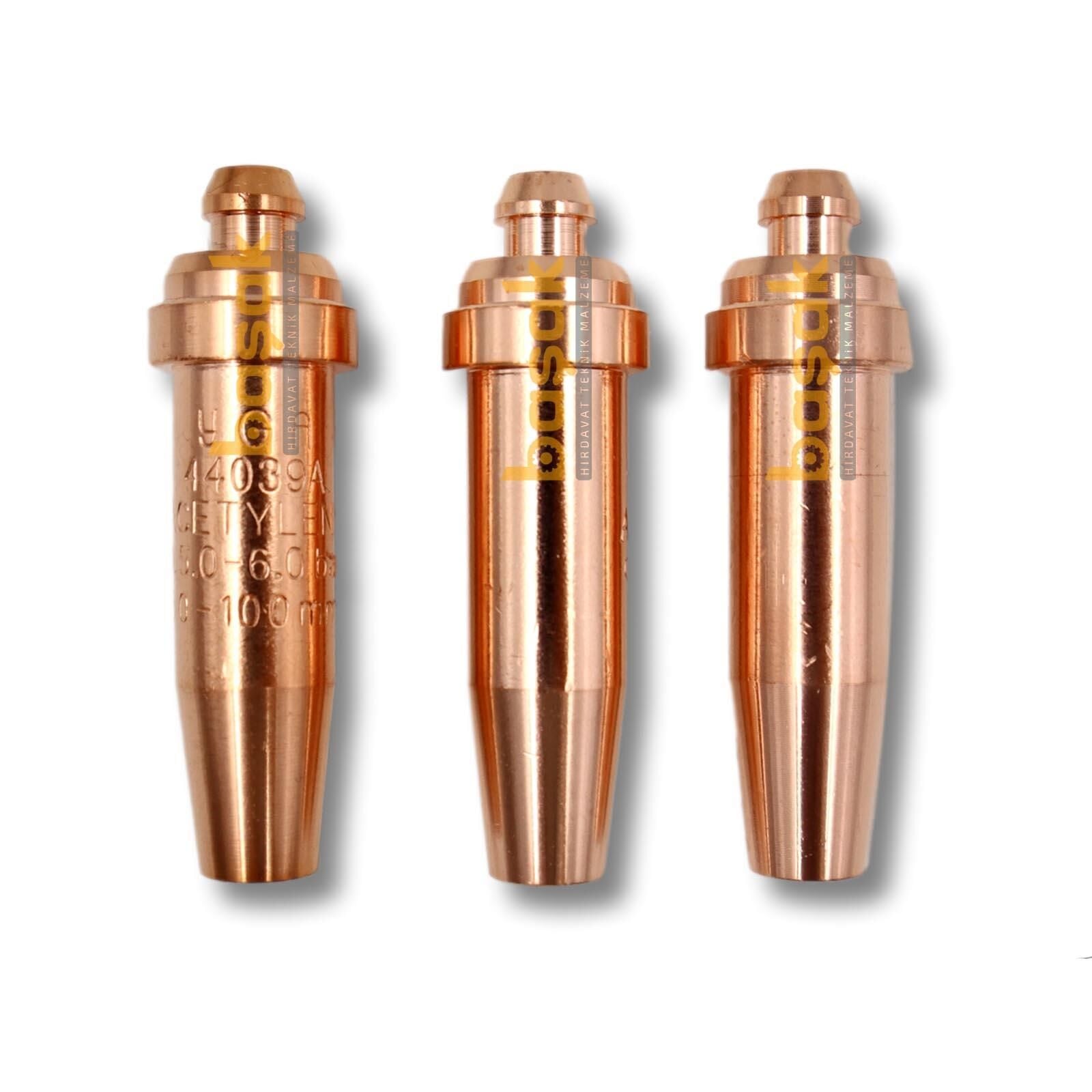 Yıldız 3-100 mm Asetilen Kesme Lüleleri Takımı 4420A