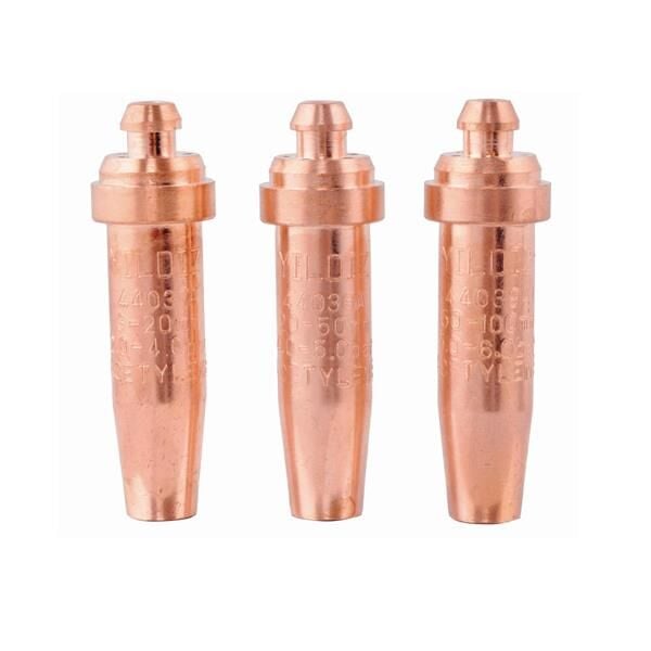Yıldız 3-100 mm Asetilen Kesme Lüleleri Takımı 4420A
