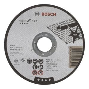 Bosch 125x1,6 mm Expert Inox Kesme Taşı Düz 2608600220