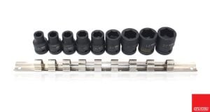 Ceta Form 10 - 22mm 9 Parça 1/2’’ Havalı Lokma Takımı C62-RH09