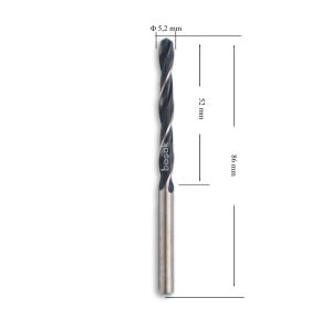 MTE 5,2 mm Haddeli Metal Matkap Ucu HSS DIN 338