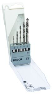 Bosch Ahşap Matkap Ucu Set 2-6 mm 1/4 Hex Şaft 2608595525