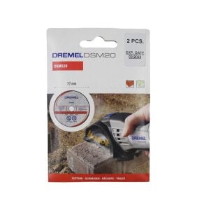 Dremel DSM520  Duvar Kesme Diski DSM20 İçin (2adet) 2615S520JB