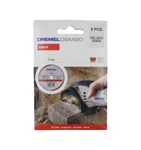 Dremel DSM520  Duvar Kesme Diski DSM20 İçin (2adet) 2615S520JB