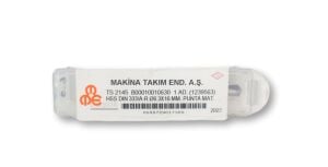 MTE 6,30 mm Punta Matkabı HSS (DIN 333/A)