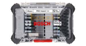 Bosch Pro Impact 36 Parça Vidalama ve Lokma Uç Seti 2608522517