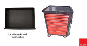 Ceta Form GT PLUS Takım Arabası (Boş) - 7 Çekmeceli A01-07