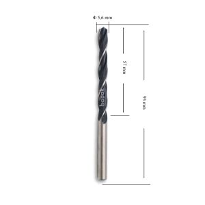 MTE 5,6 mm Haddeli Metal Matkap Ucu HSS DIN 338