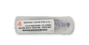 MTE 8,00 mm Punta Matkabı HSS (DIN 333/A)