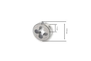 MTE UNC 7/16 Pafta Normal Vidalı HSS DIN 223/B