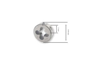 MTE UNC 7/16 Pafta Normal Vidalı HSS DIN 223/B