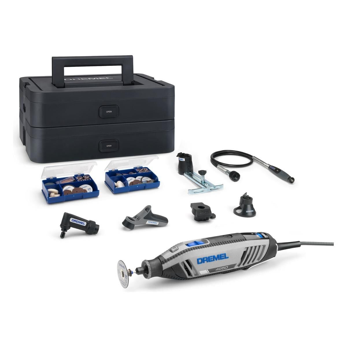 Dremel 4250-6/128 175 W El Motoru 128 Parça Aksesuar Seti F0134250JS