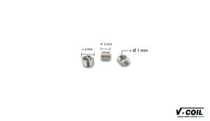 V-Coil M 2,5x0,45 Tırnaklı 1,0D Helicoil Yay İnox (1 Adet) 07204