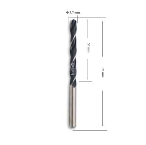 MTE 5,8 mm Haddeli Metal Matkap Ucu HSS DIN 338