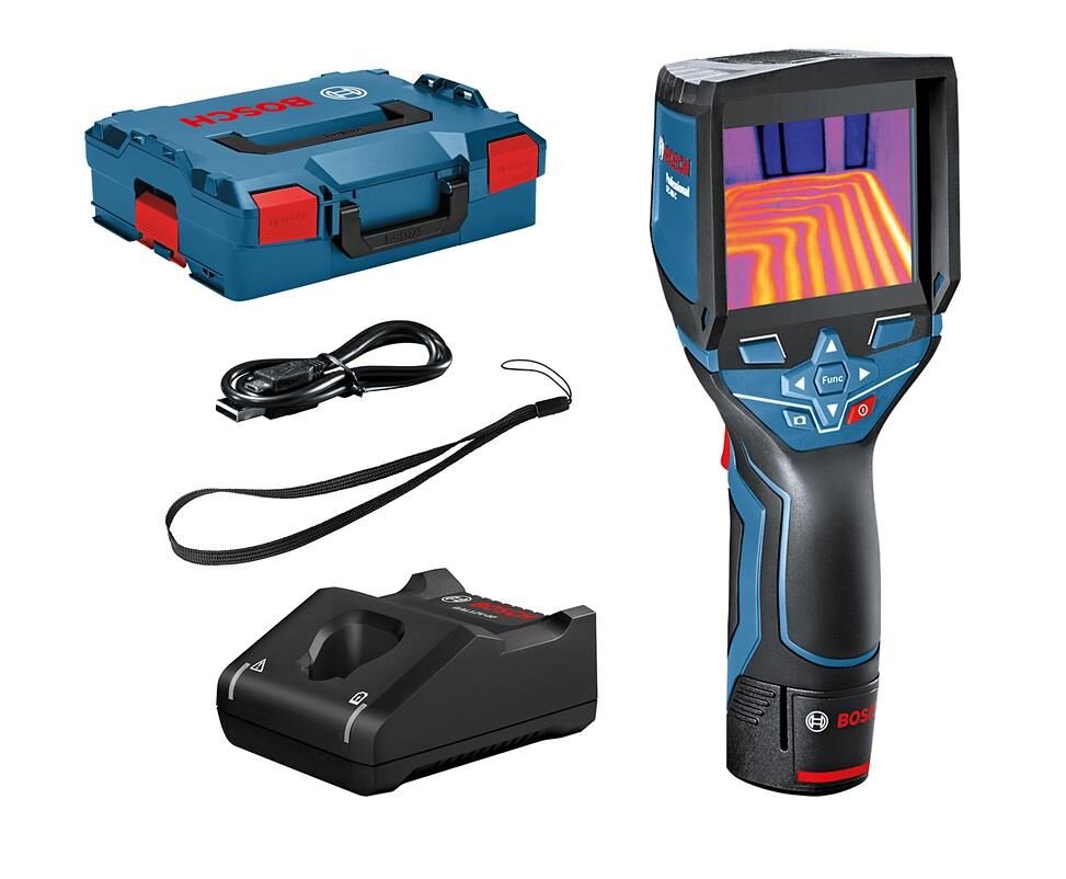 Bosch GTC 400 C 12V Akülü Termal Kamera Isı Dedektörü 0601083101
