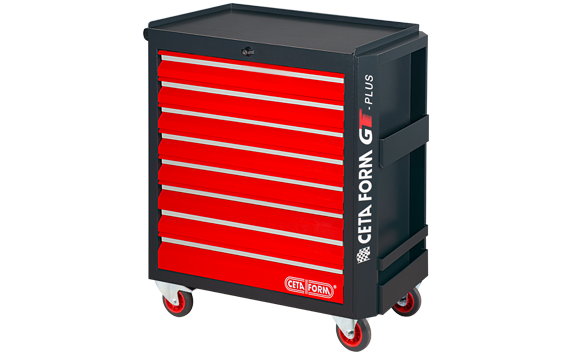 Ceta Form A01-08J GT PLUS Jumbo Takım Arabası (Boş) - 8 Çekmeceli