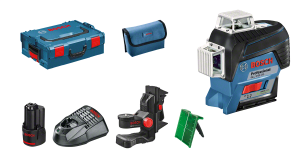 Bosch GLL 3-80 CG Akülü Yeşil Çizgi Lazeri 0601063T00