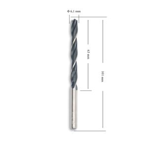 MTE 6,1 mm Haddeli Metal Matkap Ucu HSS DIN 338