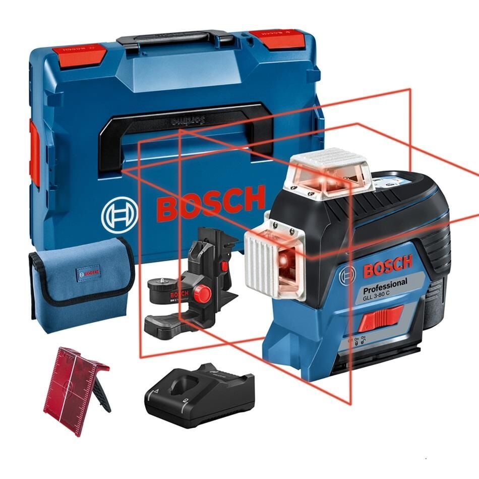 Bosch GLL 3-80 C Çizgi Lazeri 0601063R02
