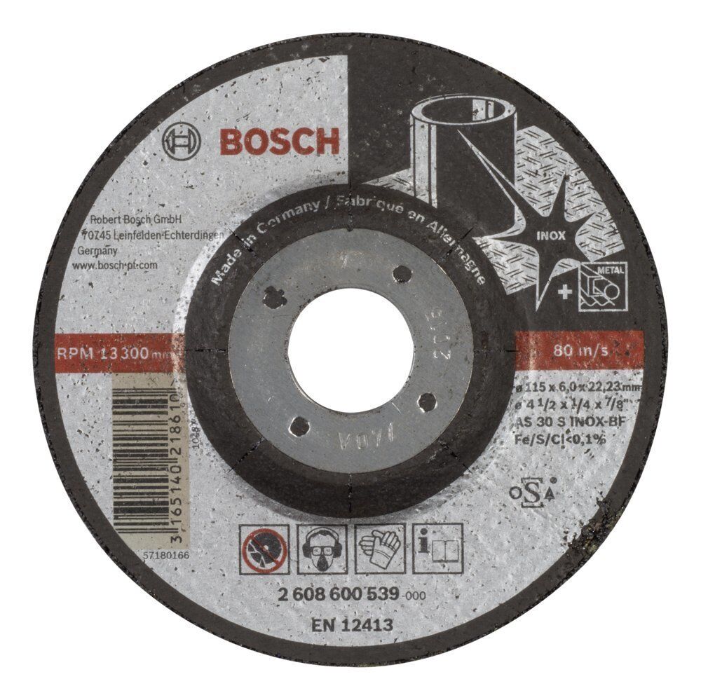 Bosch 115x6 mm Expert Inox Taşlama Taşı 2608600539