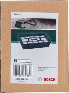 Bosch Vac Düz kıvrımlı filtre - EasyVac 3 2609256F36