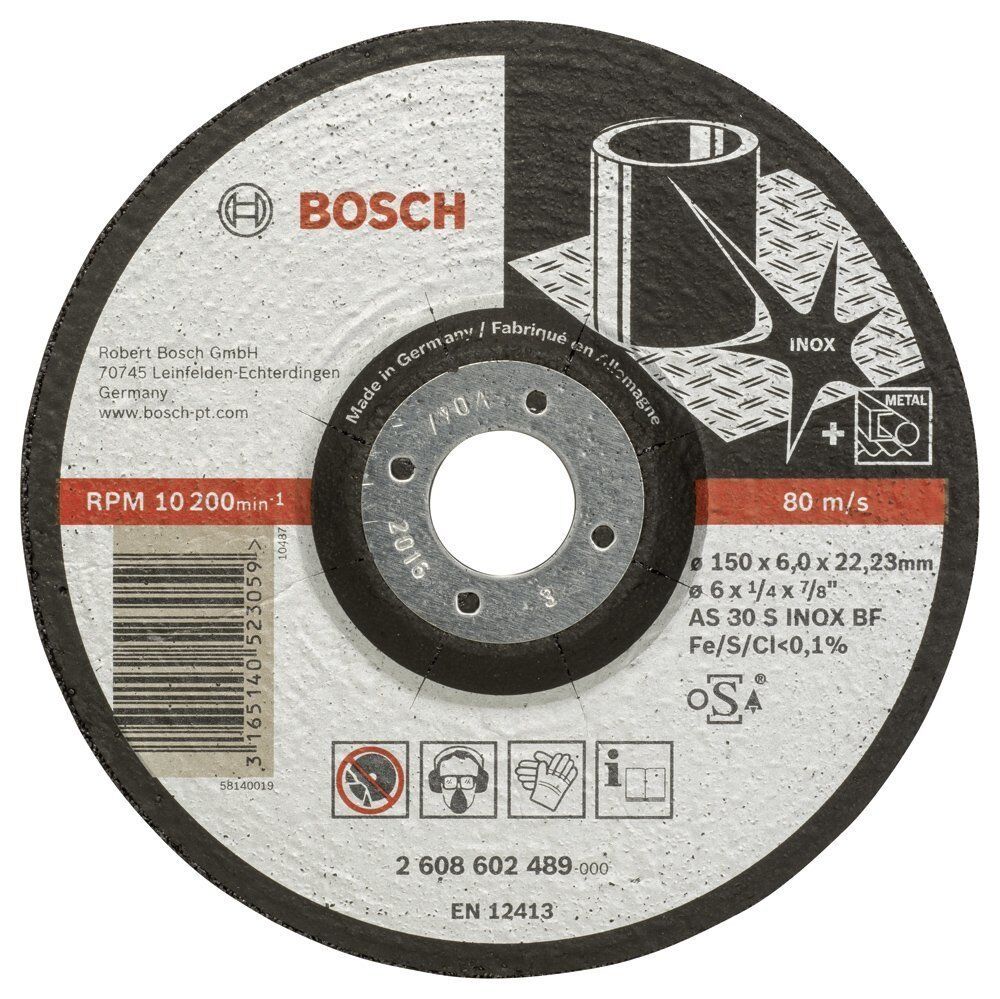 Bosch 150x6 mm Expert Inox Taşlama Taşı 2608602489